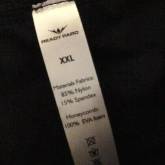 READY PARD Honeycomb Knee Pad Padded Compression Pants Size Men's XXL 2XL Black - Picture 3 of 8